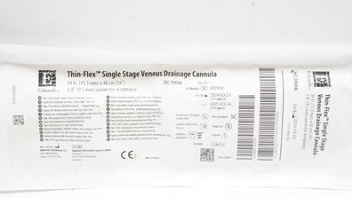 Edwards Lifesciences TF034L Thin-Flex Venous Drainage Cannula 34Fr x 16inch (x)